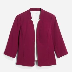 Notched Collar Blazer